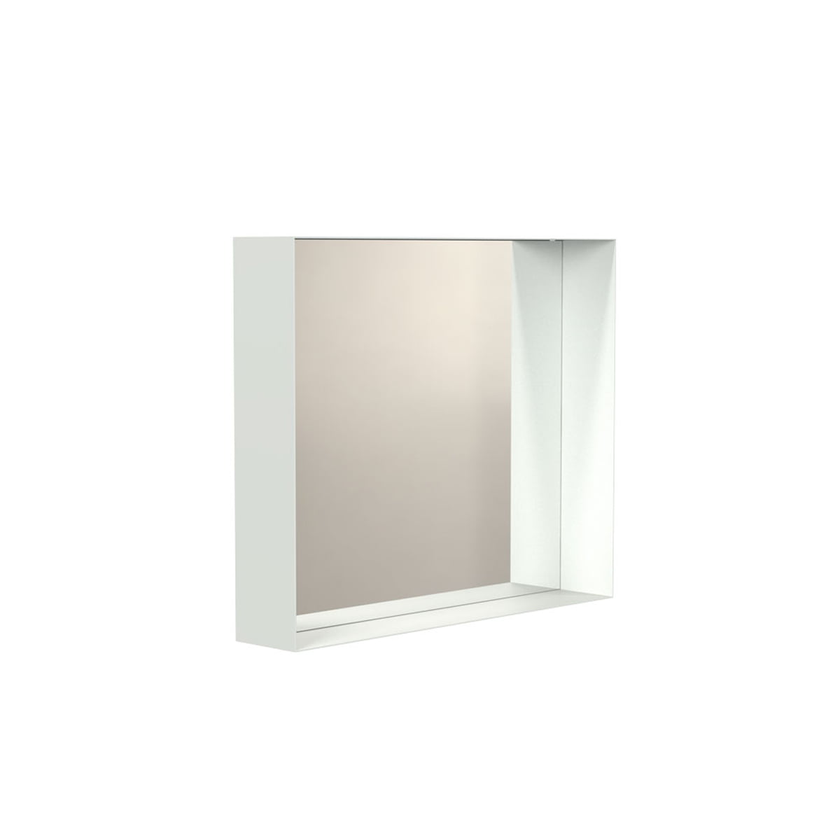 FROST - Unu Wandspiegel 4127 mit Rahmen, 50 x 60 cm, weiß