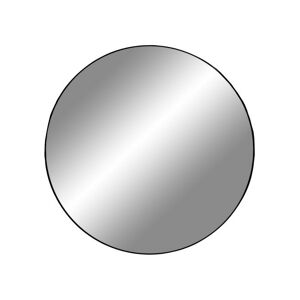 Homeshop Spejl med ramme i sort Ø60 cm - 4001210