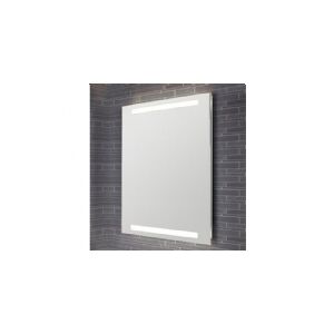Dansani Mido Spejl 70x60 cm med integreret LED lys i top / bund
