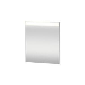 Duravit Spejl m LED lys 60x70 - 3,5cm dyb lysfelt øverst, ekstern kontakt, 4000 Kelvin, 8 W