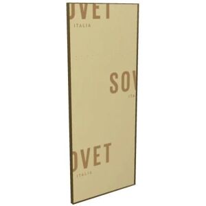 SOVET Visual Rectangular Spejl 220x90 cm - Burnished Brass/Gold Mirror