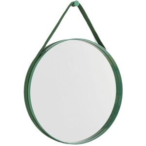 HAY Strap Mirror No. 2 Ø: 50 cm - Green