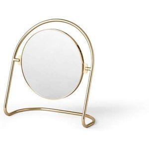 Audo Copenhagen - Nimbus Mirror Table Polished Brass