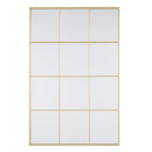 Maisons du Monde Espejo de metal dorado 80x120