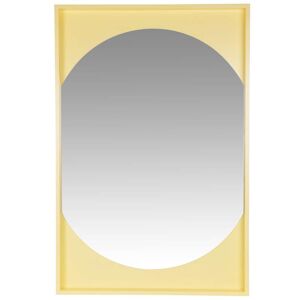 Maisons du Monde Espejo rectangular amarillo 60 x 90
