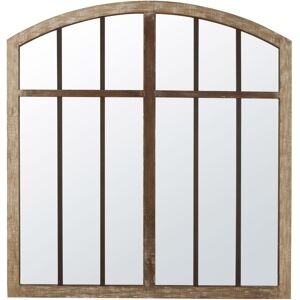 Maisons du Monde Espejo ventana grande rectangular con efecto envejecido 163 x 171