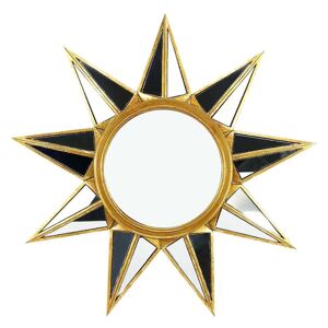 Decoclico Espejo con forma de estrella de 9 puntas