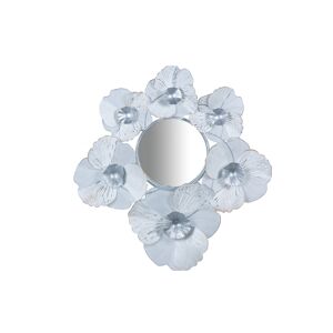 Adda Home Espejo blanco de cristal 78.7x8.9x81.9cm