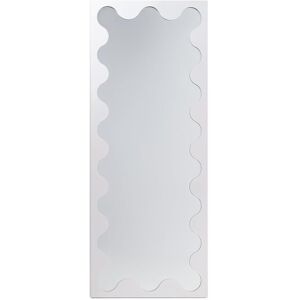 Flamingueo Espejo Pared Irregular Metal 150x60x4cm Blanco