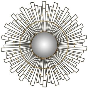 Safavieh Espejo de hierro/cristal, plata