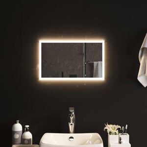 vidaXL Espejo de baño con LED 50x30 cm