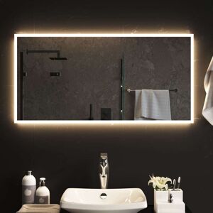 vidaXL Espejo de baño con LED 100x50 cm