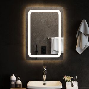 vidaXL Espejo de baño con LED 50x70 cm