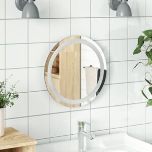 vidaXL Espejo de baño LED redondo 40 cm