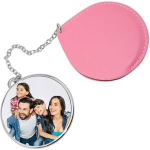 Ocadeau Miroir tissu rond photo