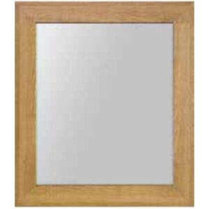 Toscohome Miroir rectangulaire 75x95 cm avec cadre couleur chêne - ART5