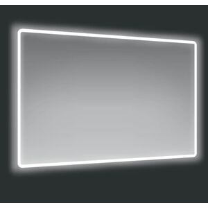 Toscohome Miroir 120x70 cm avec cadre LED rétro-éclairé - Victoria