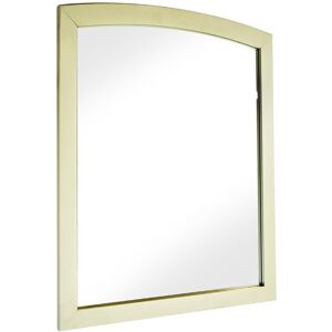 ABC MEUBLES Miroir Rectangulaire Alba - - Ivoire - / - Ivoire