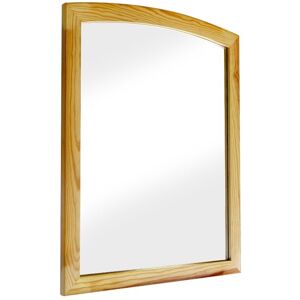 ABC MEUBLES Miroir Rectangulaire Alba Miel