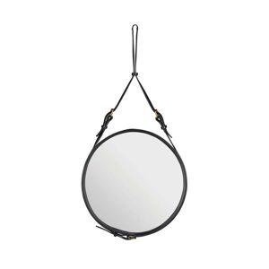 Gubi - Adnet miroir Ø 45 cm, noir