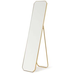 HKliving - Miroir sur pied en laiton, 42 x 175 cm