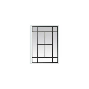 EMDE Miroir fenêtre en métal 140x100cm