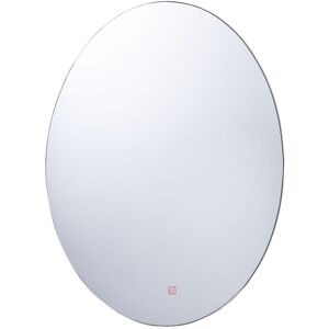 BELIANI Miroir lumineux led ovale 60 x 80 cm mazille - Publicité