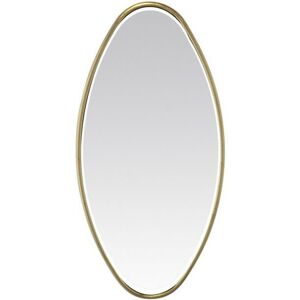 Emde - Miroir ovale doré 30x60cm