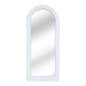 NV GALLERY Grand miroir ARCHIE Miroir de sol Contour blanc mat H180 Blanc