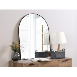 Vente-unique.com Miroir arche en metal - L.65 x H.80 cm - Noir - MAILEN