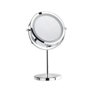 GENERIQUE Miroir grossissant lumineux LED - A pied - Publicité