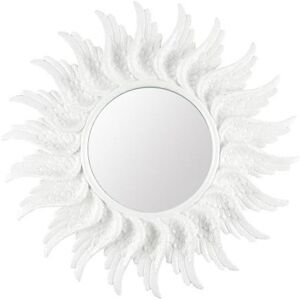 Resin Angel Wings Wall Mirror