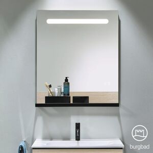 Burgbad Fiumo Miroir avec éclairage LED horizontal, SFXP060F3959,