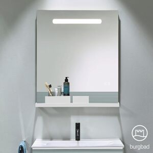 Burgbad Fiumo Miroir avec éclairage LED horizontal, SFXU060F3957,