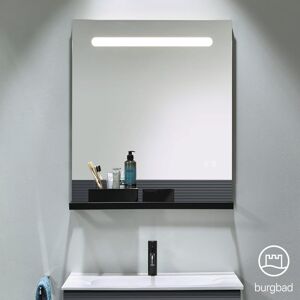 Burgbad Fiumo Miroir avec éclairage LED horizontal, SFXP060F3958,