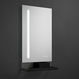 Burgbad Fiumo Miroir avec éclairage LED vertical, SFXP045F3958,