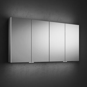 Burgbad RL30 Room Light Armoire de toilette avec éclairage et 4 portes, SPLQ160PN451,