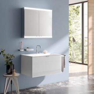 Emco Evo Armoire de toilette 2 portes avec éclairage, 939708104,