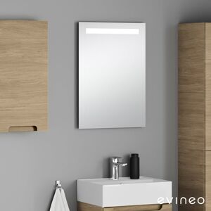evineo ineo Miroir avec éclairage, sans contact l : 40 H : 70 P : 3,5 cm, BEA021MI,