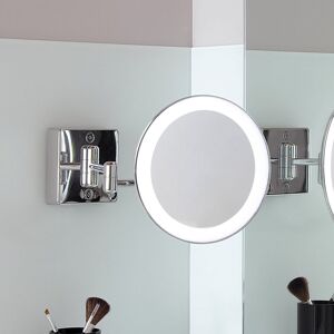 Koh-I-Noor DISCOLO LED Miroir cosmétique, avec éclairage, C35/2KK2,