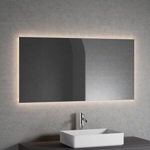 neoro n20 Miroir avec éclairage l : 140 cm, avec éclairage indirect, BEA057MI,