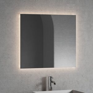 neoro n20 Miroir l : 80 cm, avec éclairage indirect, BEA037MI,