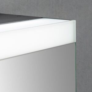 neoro n50   n50T46 Module d’éclairage LED supérieur, pour armoire de toilette 160 cm, BL000945,