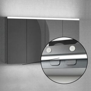 neoro n50 Advance Module d’éclairage LED inférieur, pour armoire de toilette 140 cm, BL000951,