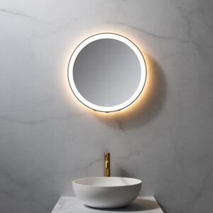 neoro n50 Metal Touch Miroir avec éclairage Ø 50 cm, éclairage sur le pourtour, direct + indirect, BN0044MI,