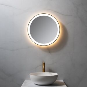 neoro n50 Metal Touch Miroir avec éclairage Ø 50 cm, éclairage sur le pourtour, direct + indirect, BN0020MI,