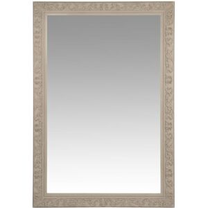 Maisons du Monde Grand miroir rectangulaire a moulures beiges 120x180