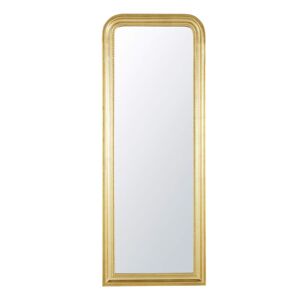 Maisons du Monde Grand miroir rectangulaire a moulures dorees 61x160