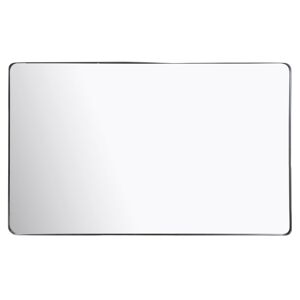 Maisons du Monde Grand miroir rectangulaire en metal noir 165x100