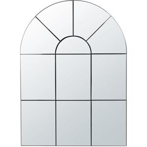 Maisons du Monde Miroir arche fenetre noir 80x110